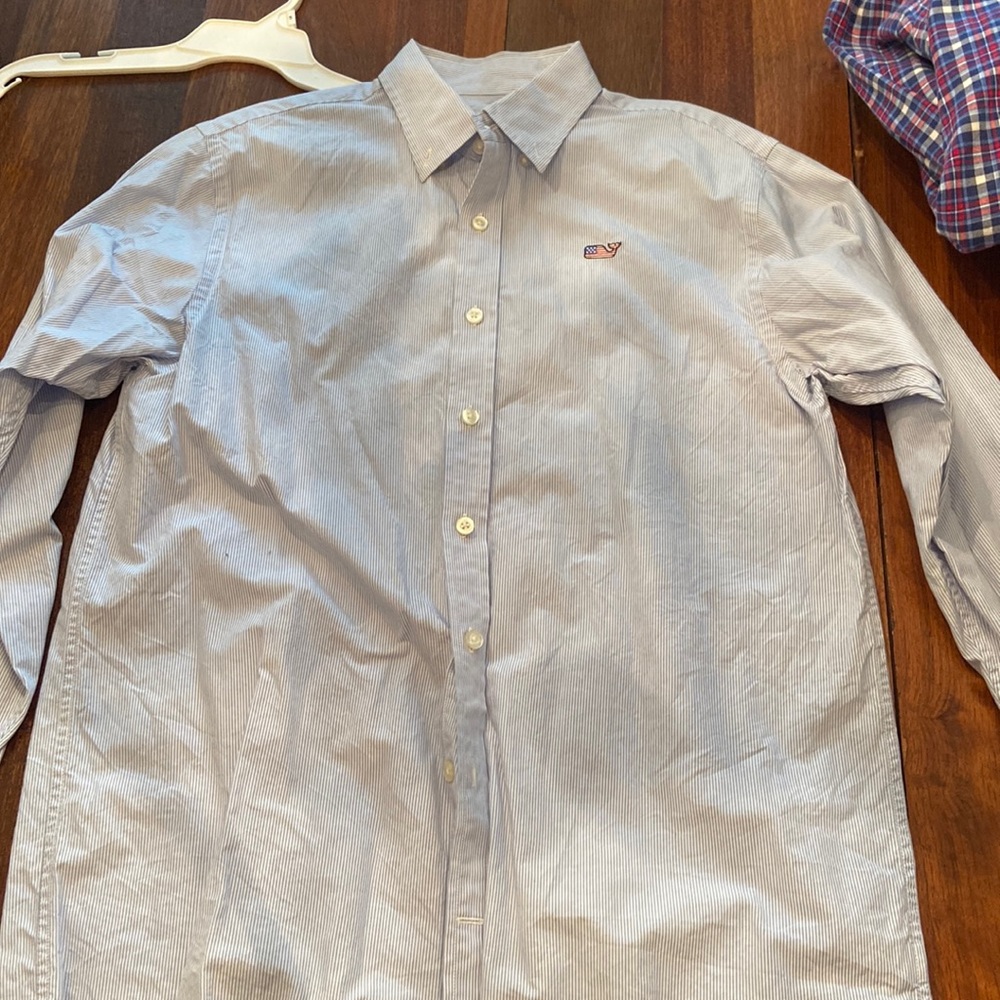 Vineyard vines limited edition blue button up
